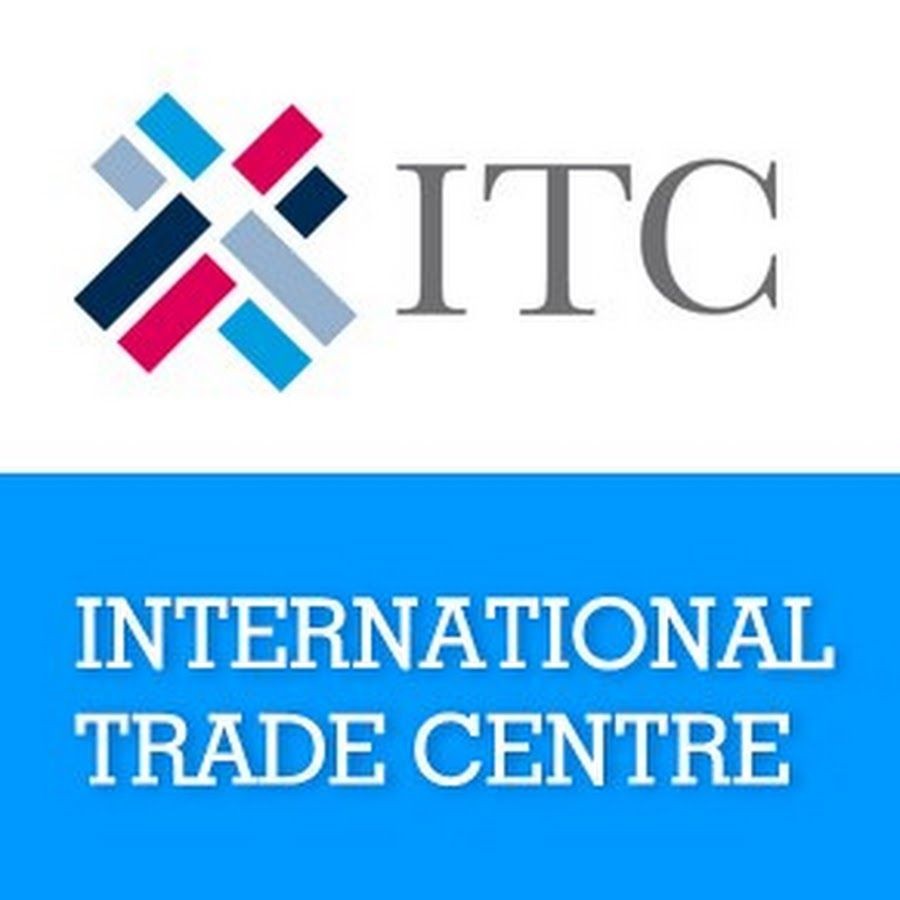 Logo of ITC, International Trade Centre, with colorful design above the acronym.