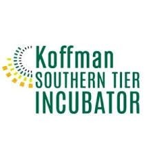 Logo of Koffman Southern Tier Incubator with a circular design element.